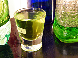 Green Gummy Bear Drink