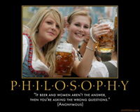 FNDC Philosophy: Beer and Women, Debauchery and Drinking