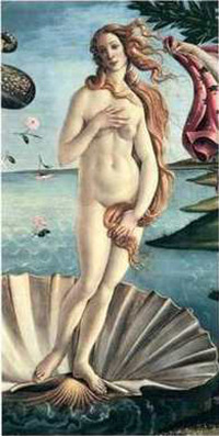the goddess Venus