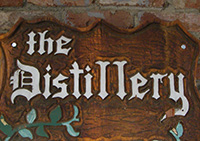 The Distillery sign